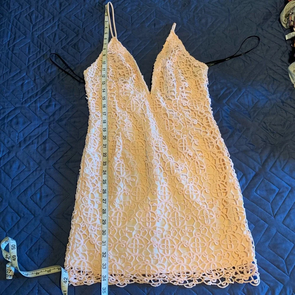 Forever 21 Plunging Neck Mini Dress